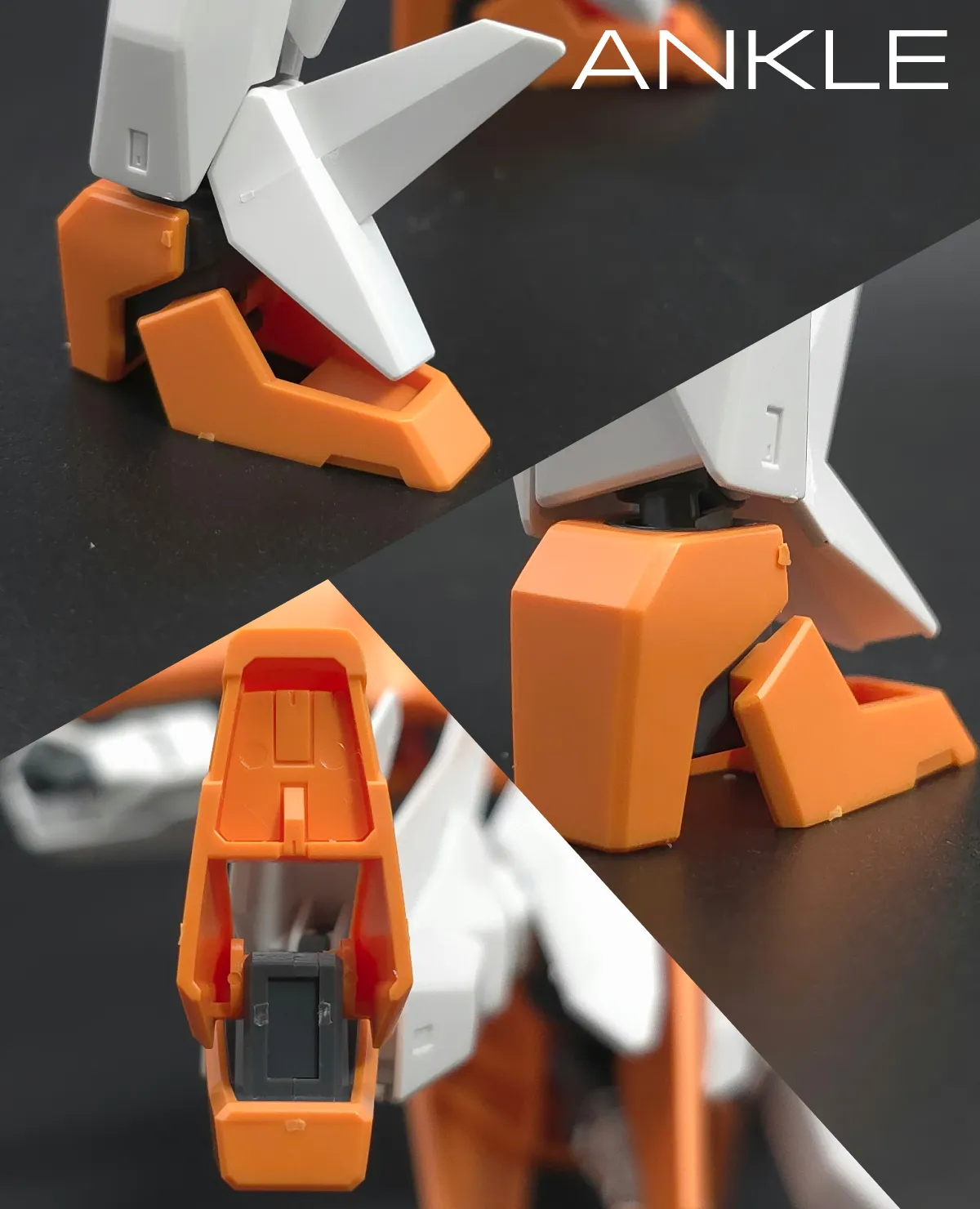 HG アリオスガンダム GNHW/M レビュー【簡単改造有】 脚部ディテール 04