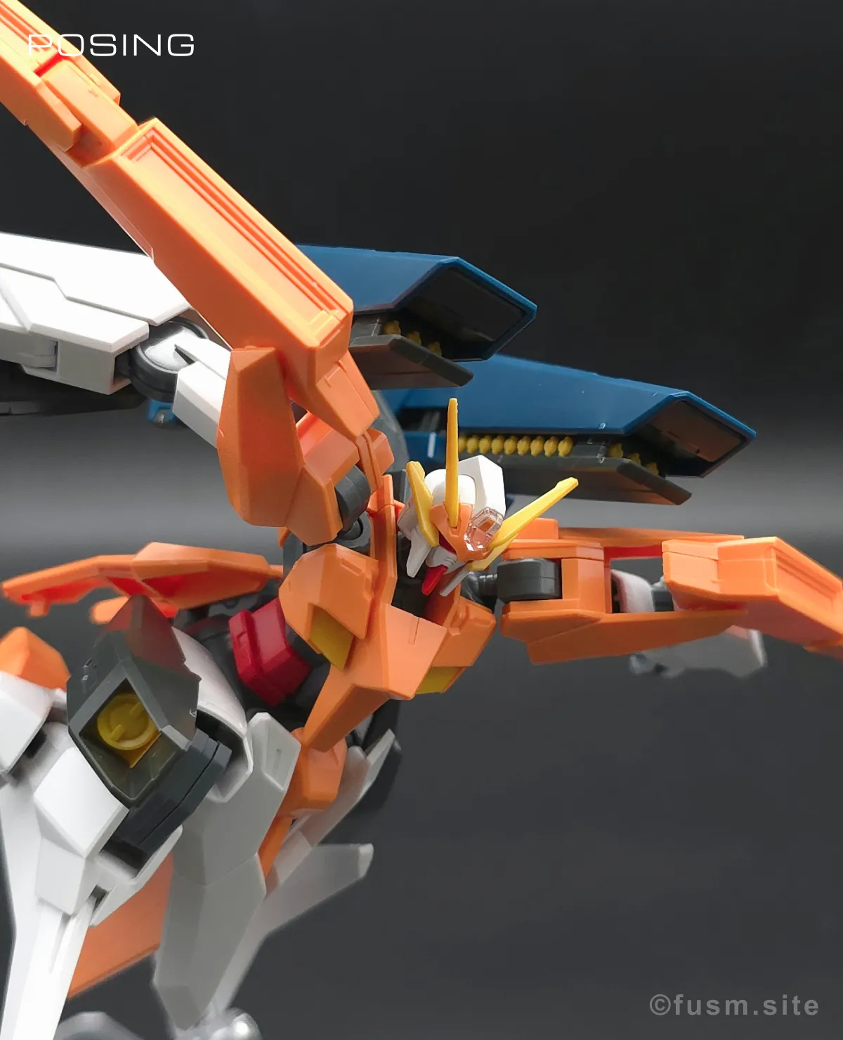 HG アリオスガンダム GNHW/M レビュー【簡単改造有】 ポージング 06