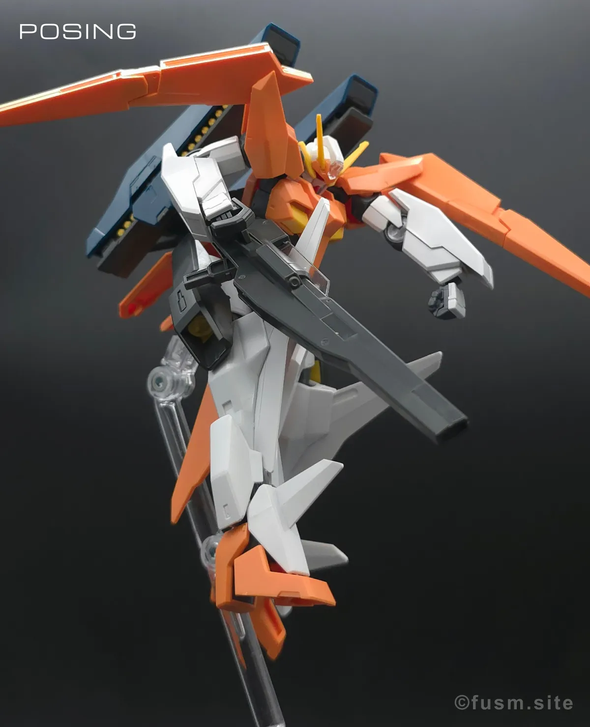 HG アリオスガンダム GNHW/M レビュー【簡単改造有】 ポージング 07