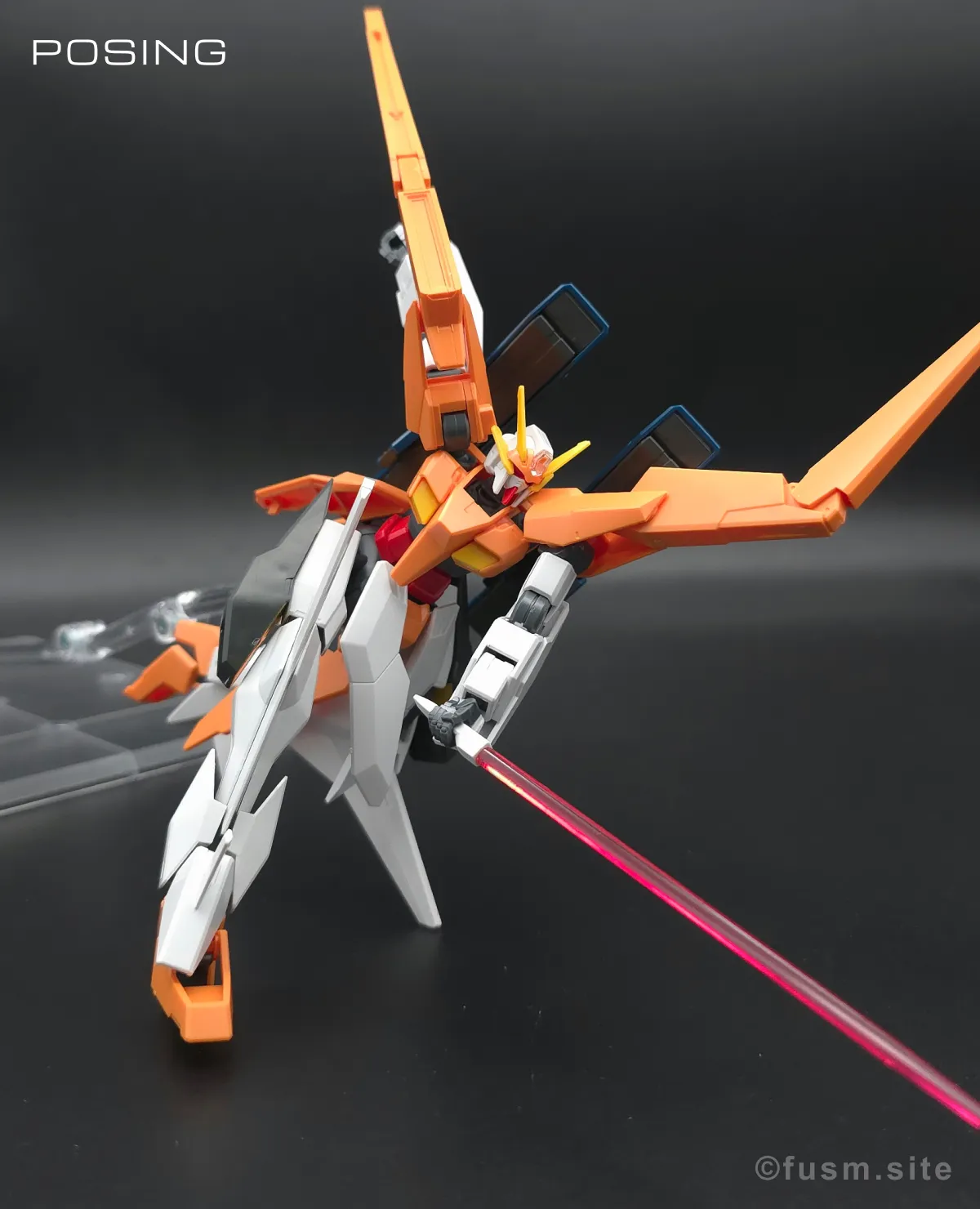 HG アリオスガンダム GNHW/M レビュー【簡単改造有】 ポージング 12