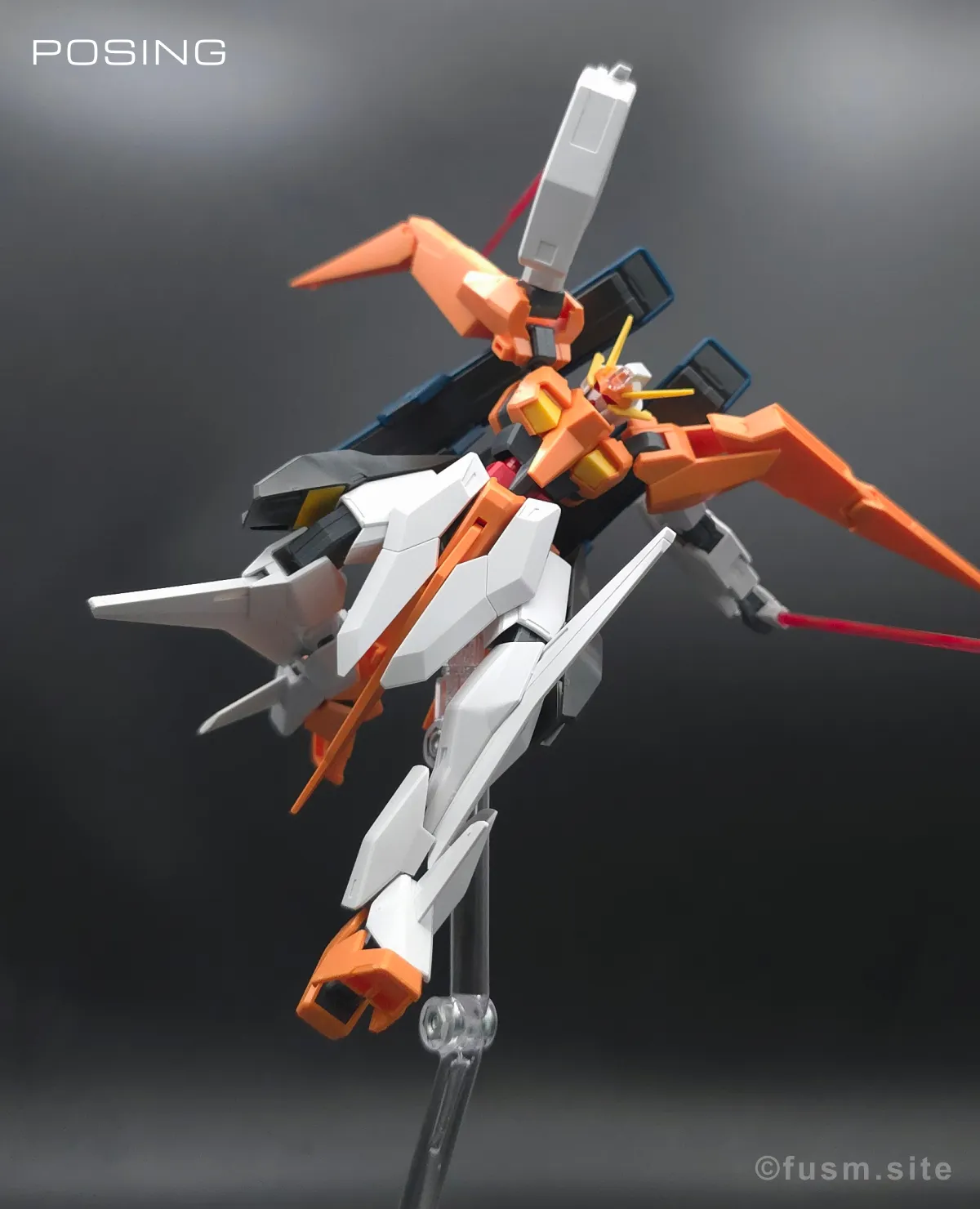 HG アリオスガンダム GNHW/M レビュー【簡単改造有】 ポージング 15