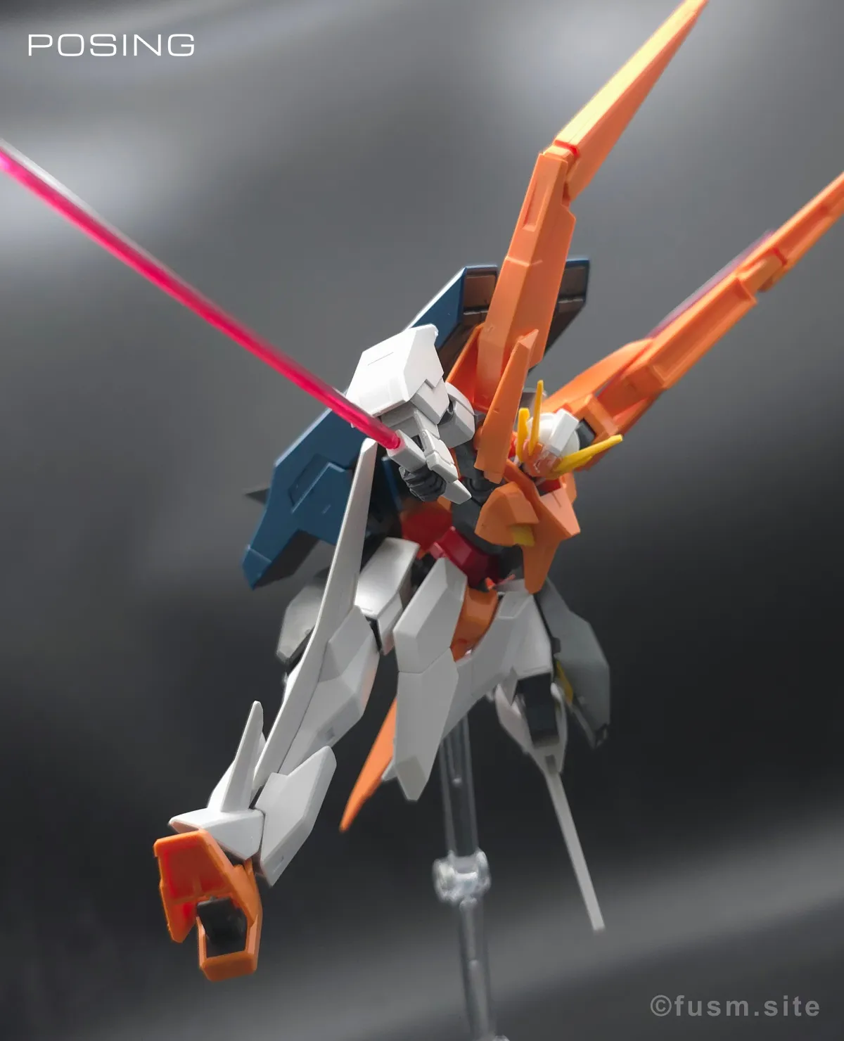 HG アリオスガンダム GNHW/M レビュー【簡単改造有】 ポージング 16