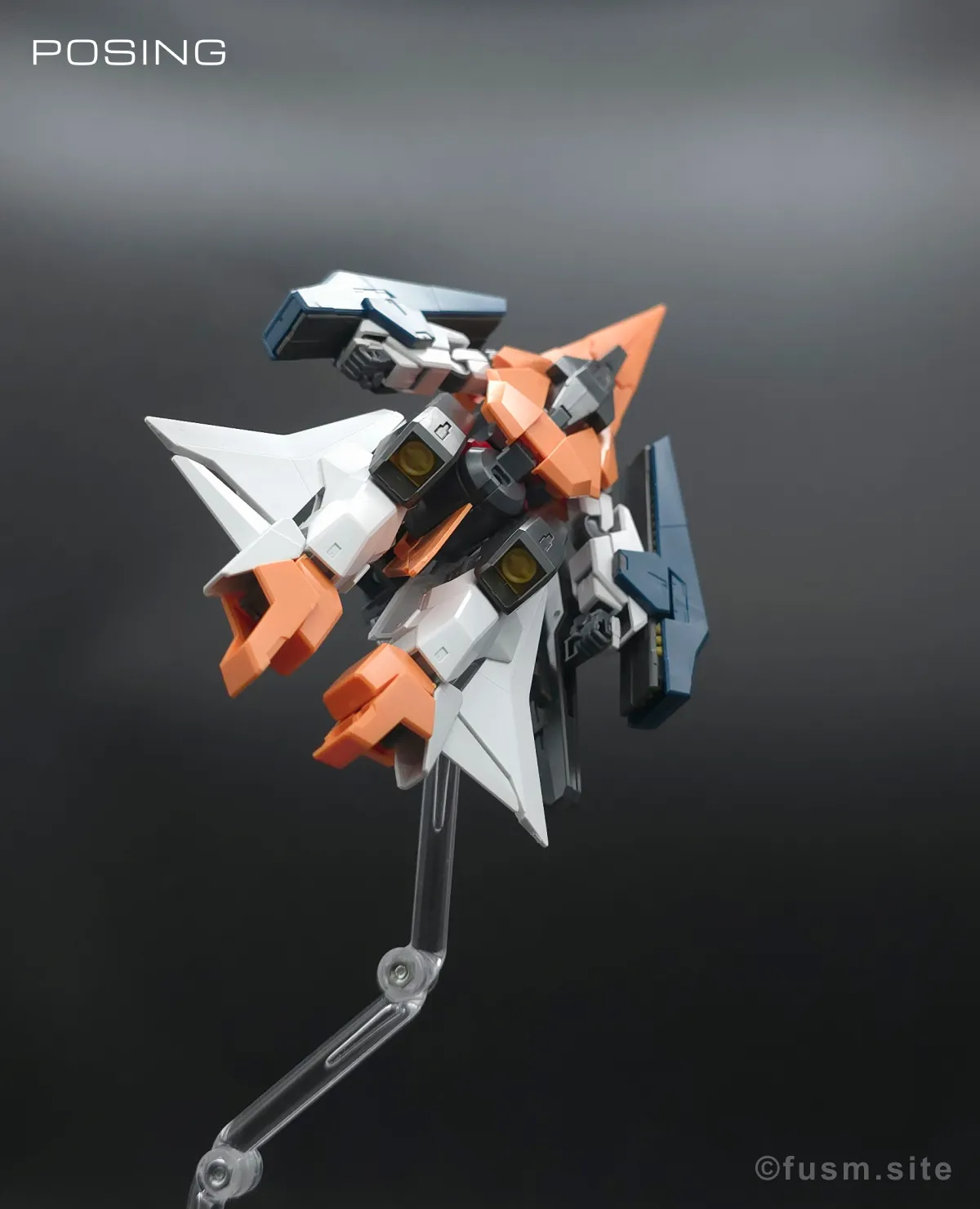 HG アリオスガンダム GNHW/M レビュー【簡単改造有】 ポージング 20