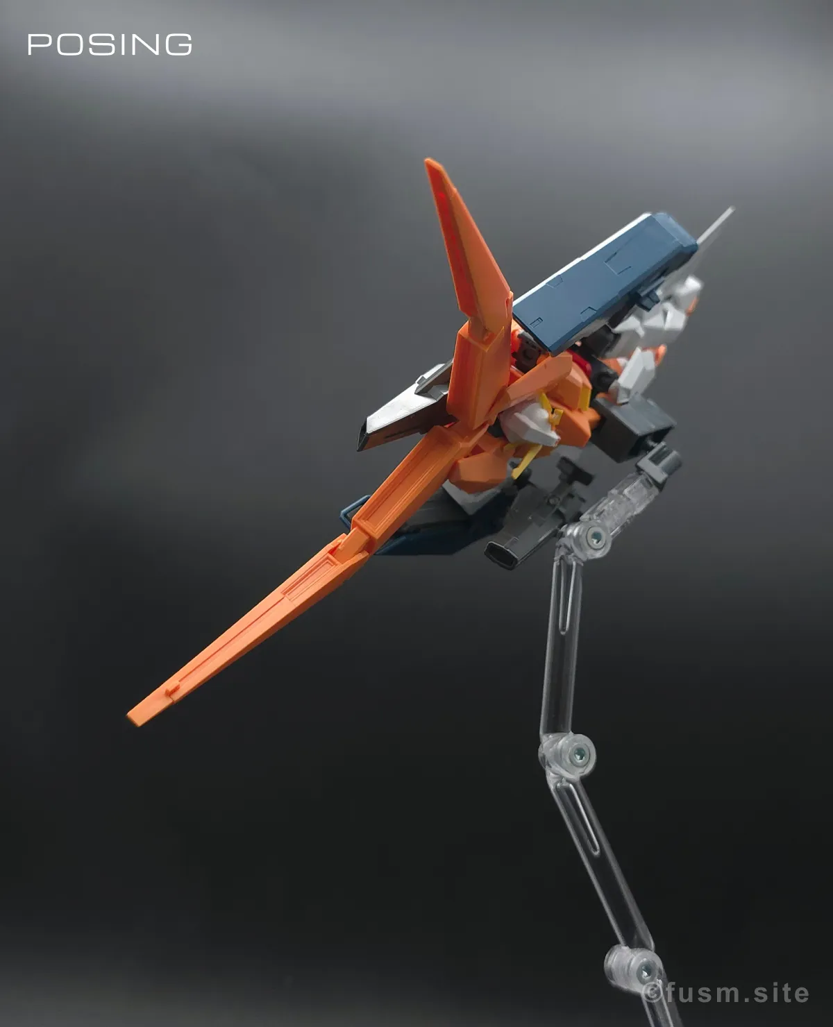 HG アリオスガンダム GNHW/M レビュー【簡単改造有】 ポージング 22