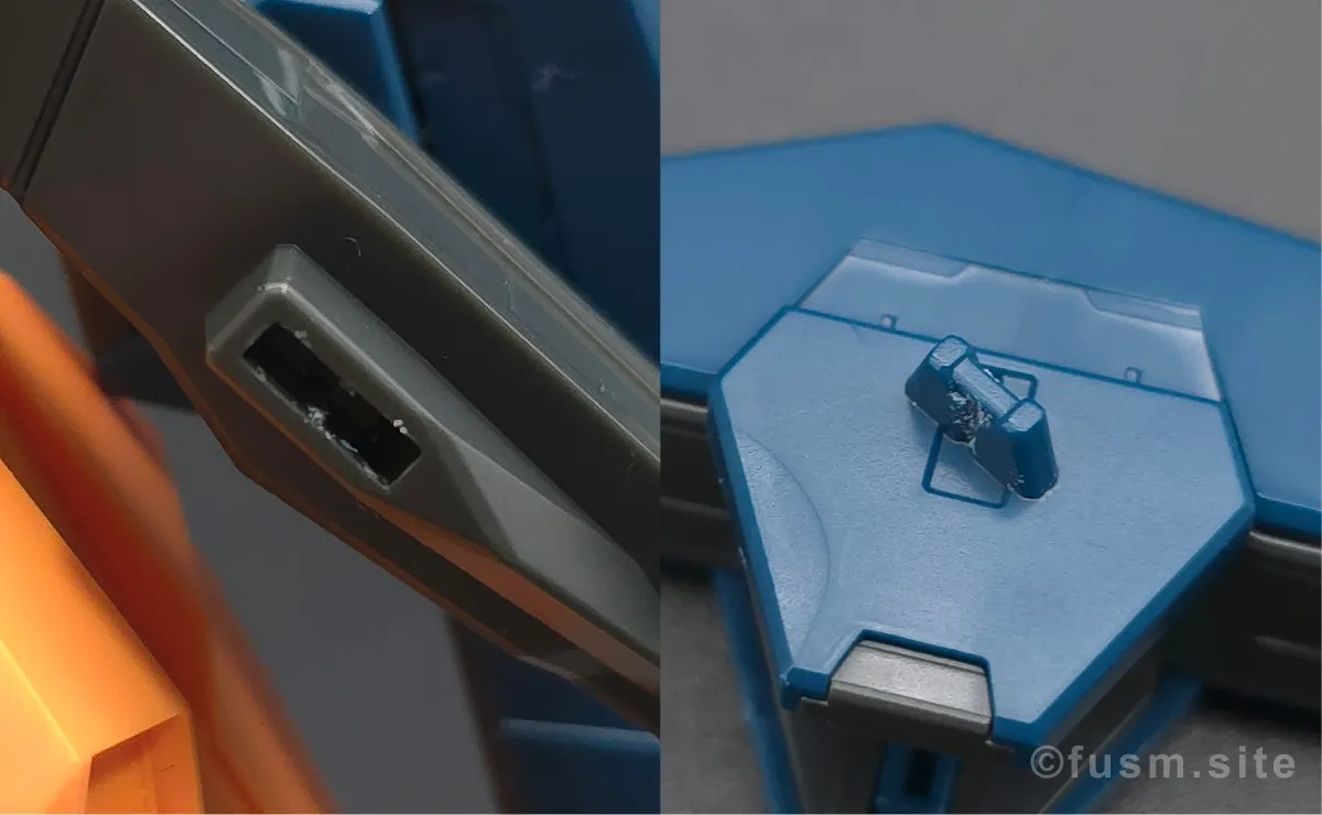 HG アリオスガンダム GNHW/M レビュー【簡単改造有】 耐久力が弱い箇所 04