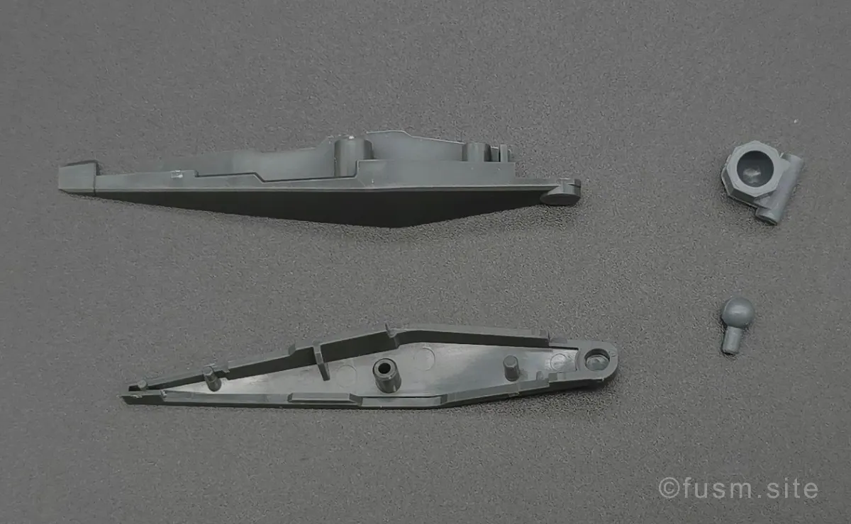HG アリオスガンダム GNHW/M レビュー【簡単改造有】 パーツ・構造・組み立て 06