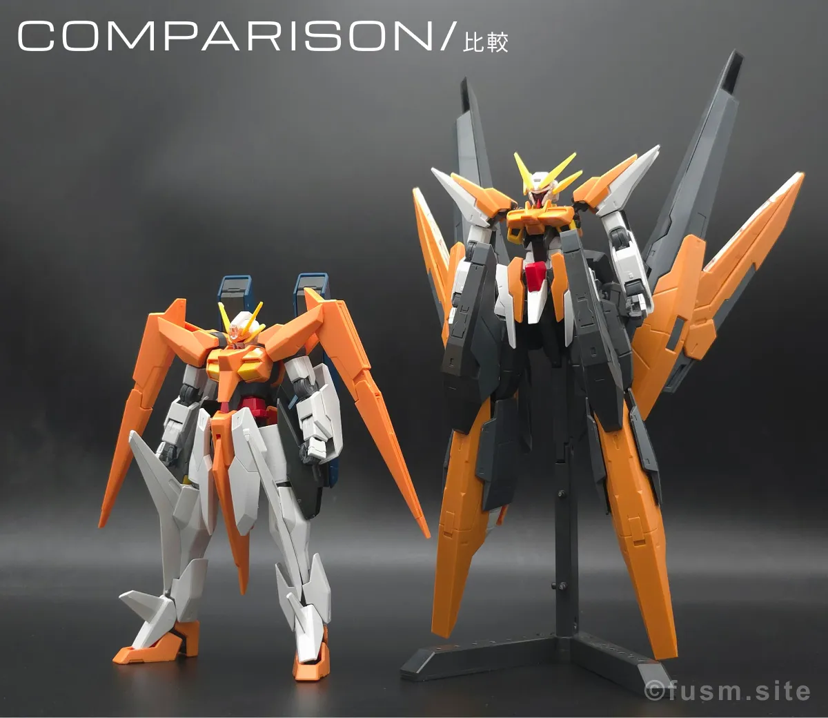 HG アリオスガンダム GNHW/M レビュー【簡単改造有】 比較 05