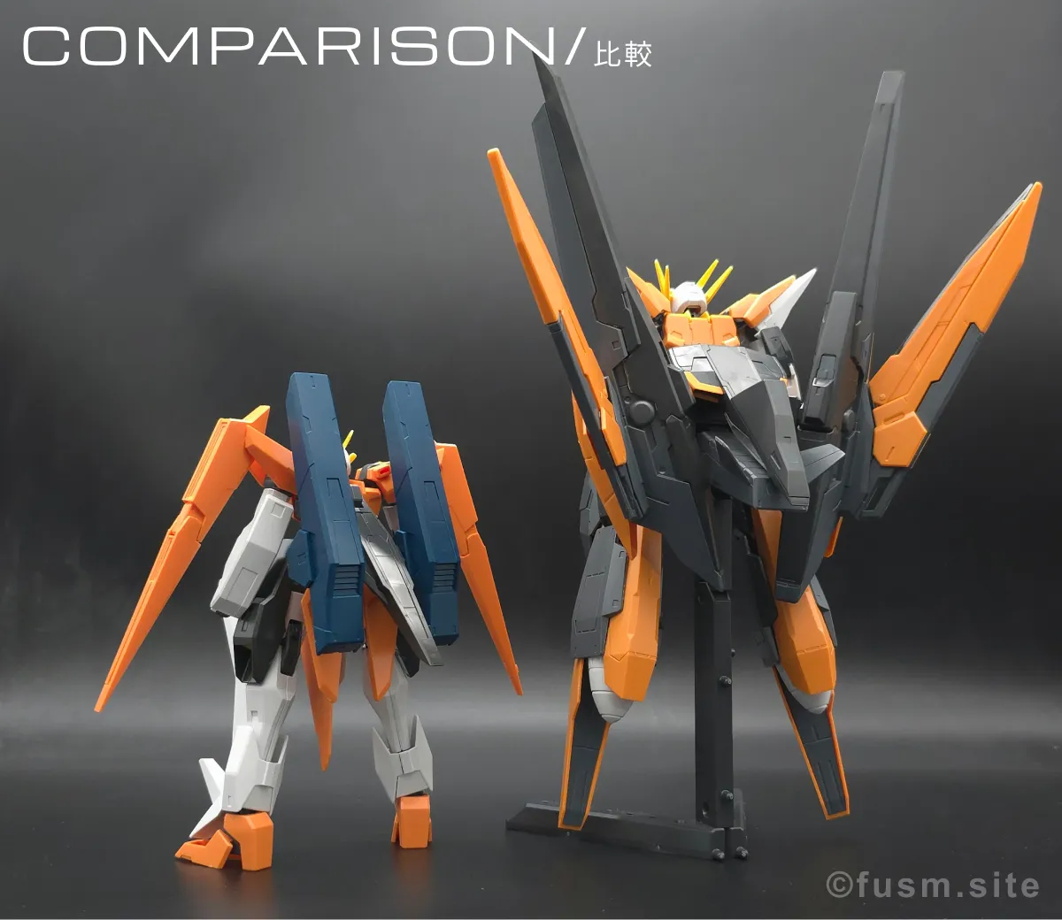 HG アリオスガンダム GNHW/M レビュー【簡単改造有】 比較 06