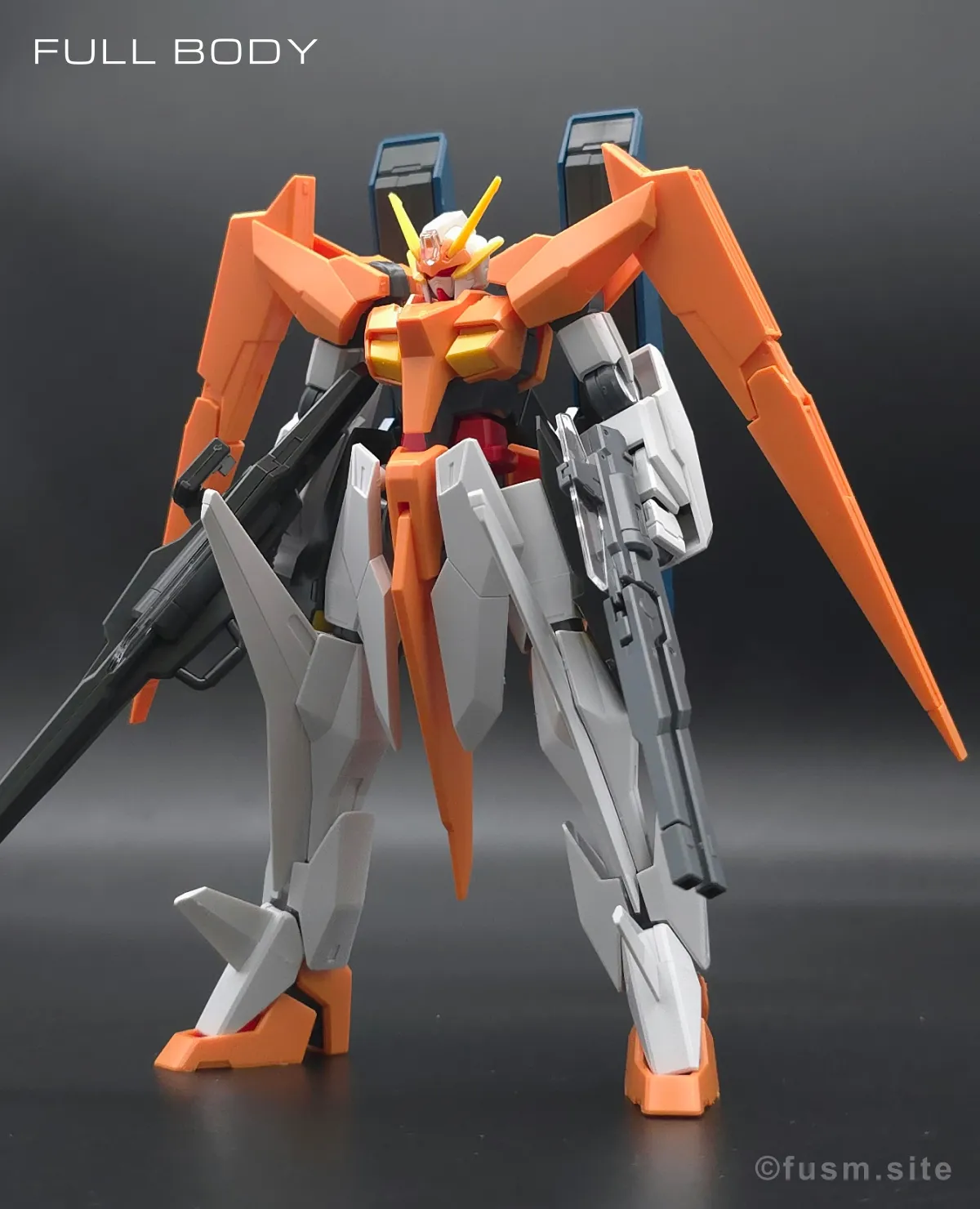 HG アリオスガンダム GNHW/M レビュー【簡単改造有】 多角的に見た全体の外観・素組み 02