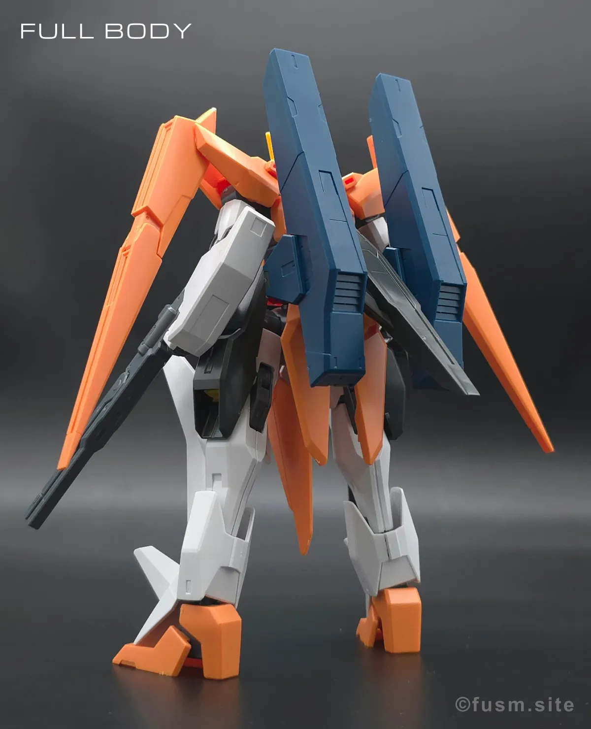 HG アリオスガンダム GNHW/M レビュー【簡単改造有】 多角的に見た全体の外観・素組み 03