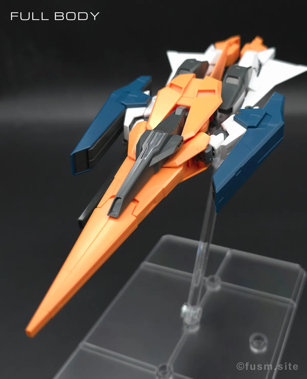 HG アリオスガンダム GNHW/M レビュー【簡単改造有】 多角的に見た全体の外観・素組み 09