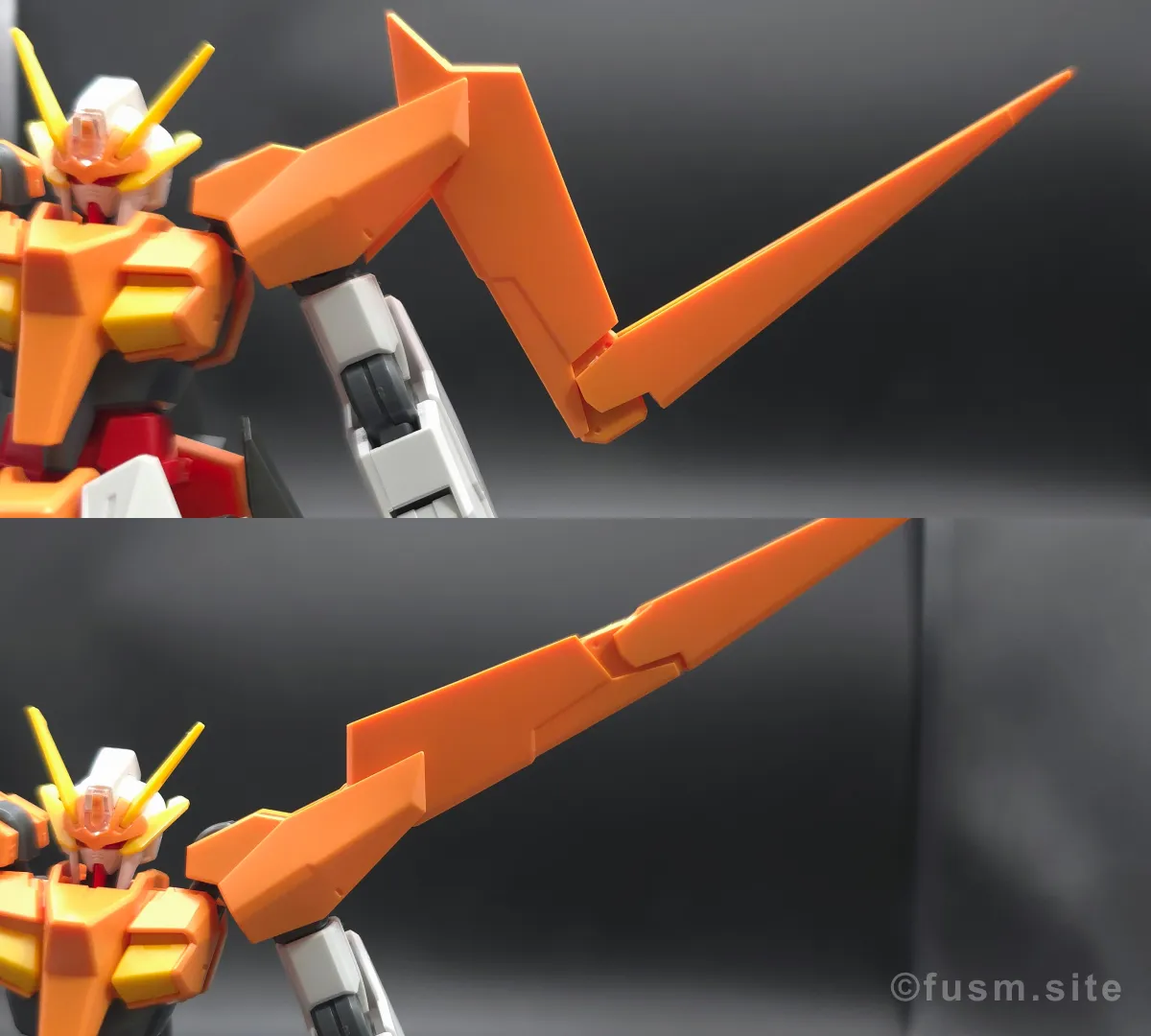 HG アリオスガンダム GNHW/M レビュー【簡単改造有】 肩ディテール 可動域 02