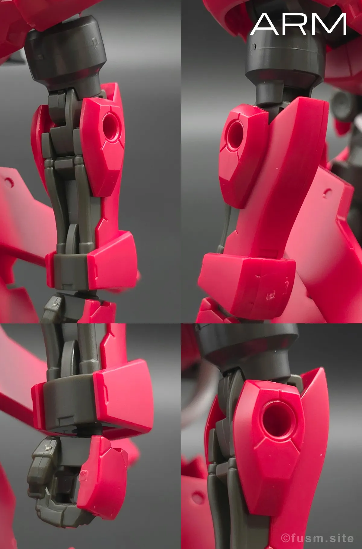 HG グリムゲルデ レビュー 腕部ディテール 01