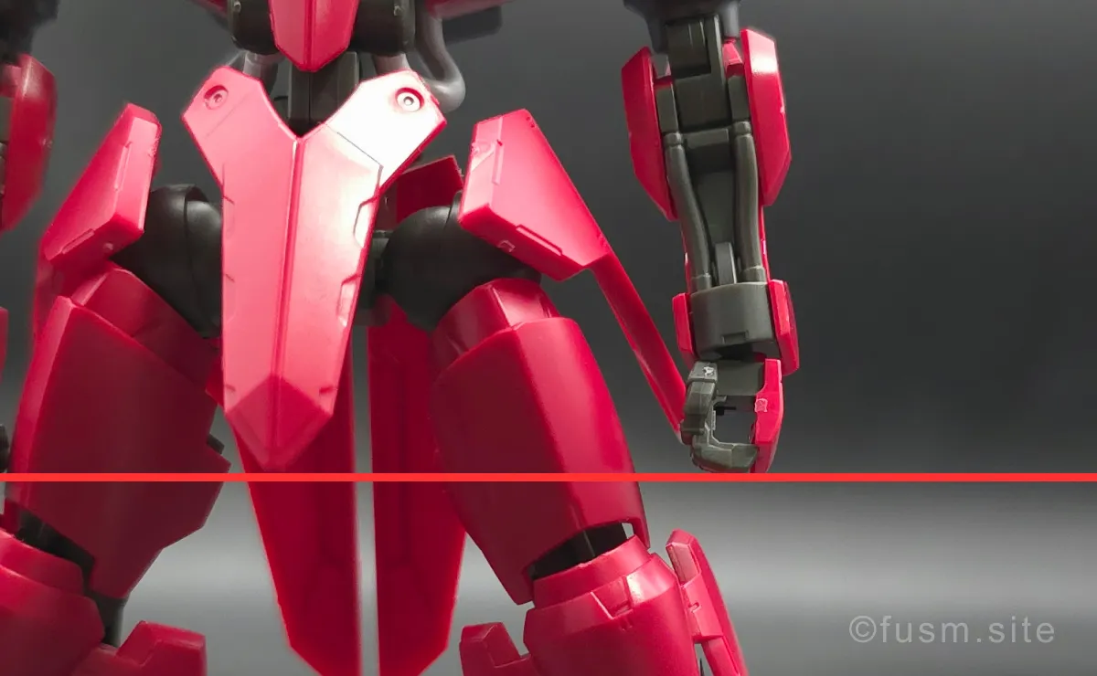 HG グリムゲルデ レビュー 腕部ディテール 02