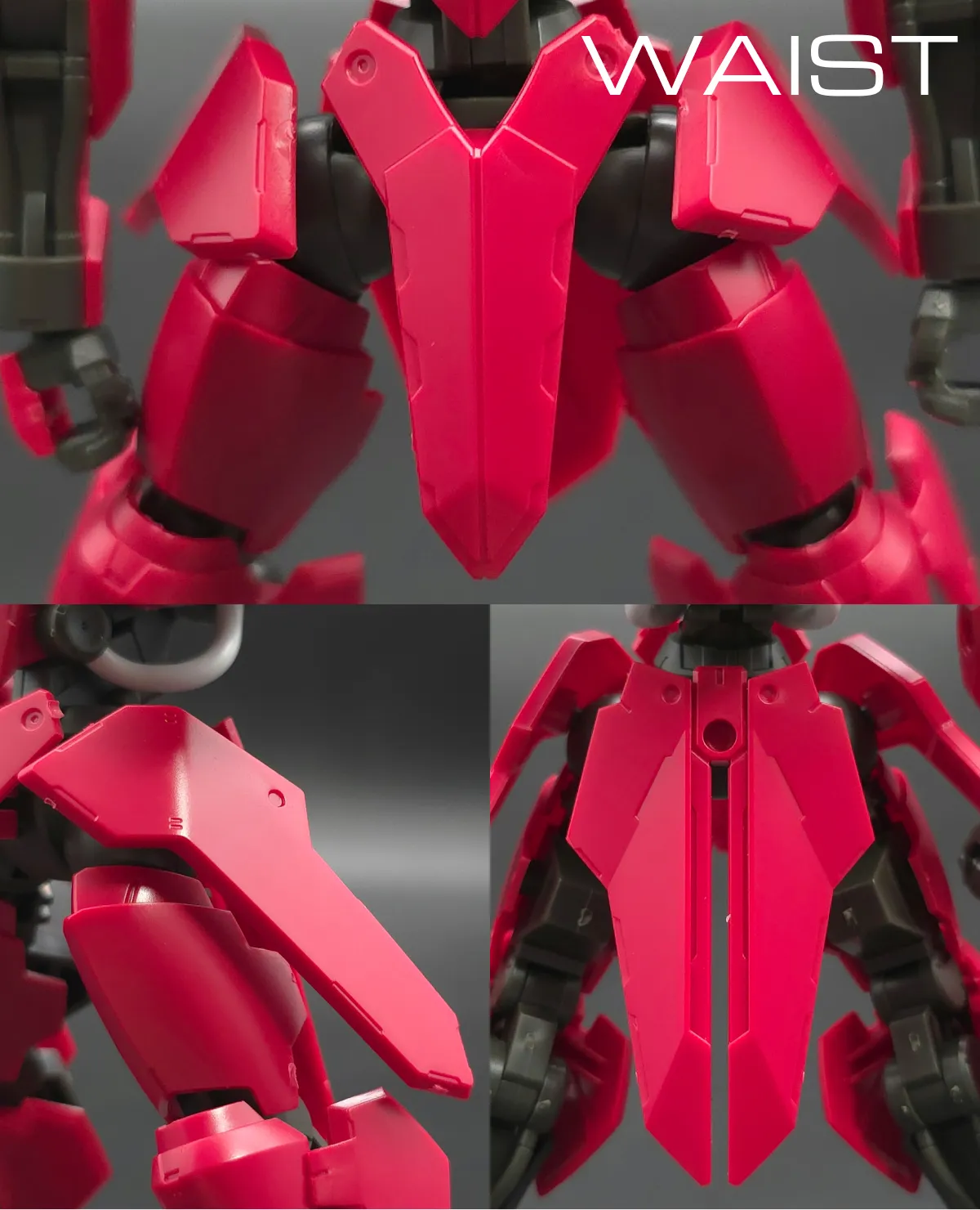 HG グリムゲルデ レビュー 胴体ディテール 02