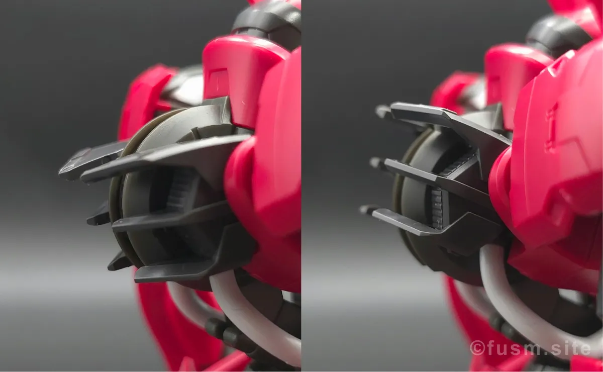 HG グリムゲルデ レビュー バックパックレビュー 可動域 02
