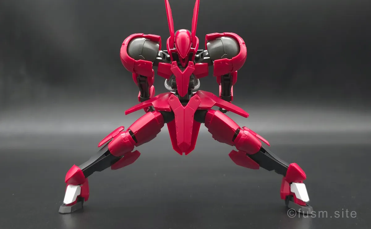 HG グリムゲルデ レビュー 脚部ディテール 可動域 01