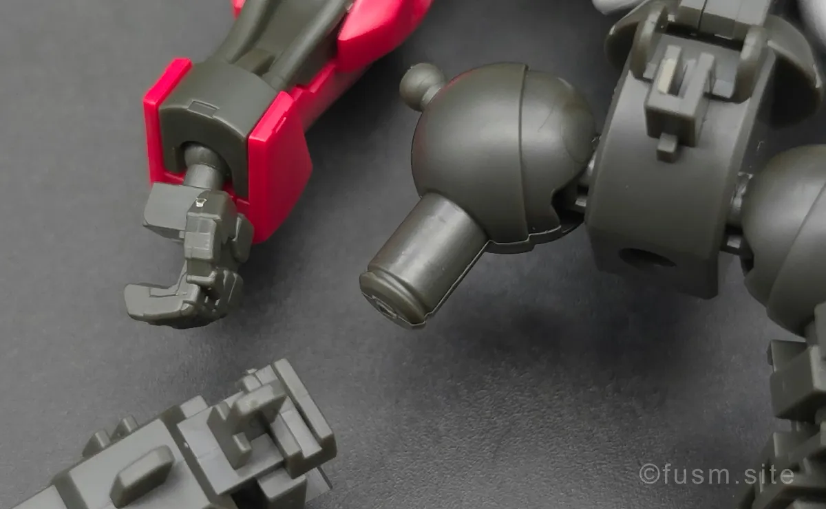 HG グリムゲルデ レビュー パーツ・構造・組み立て 06
