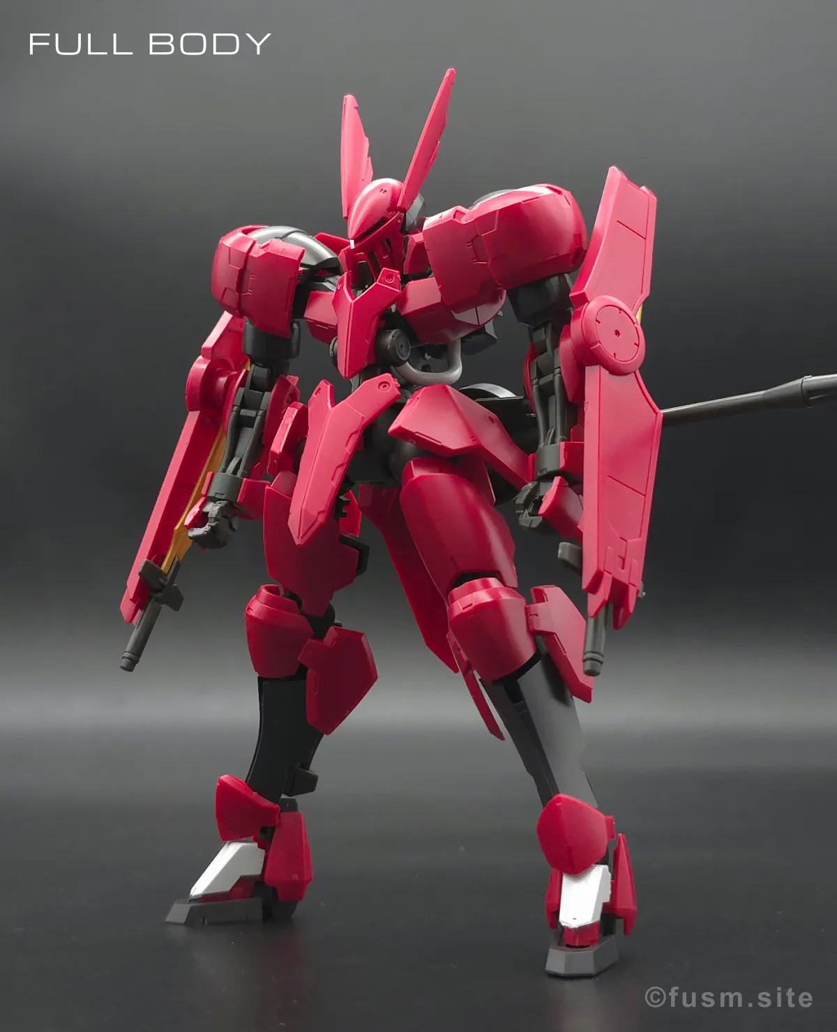 HG グリムゲルデ レビュー 多角的に見た全体の外観・素組み 02