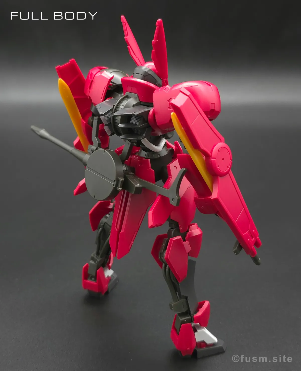 HG グリムゲルデ レビュー 多角的に見た全体の外観・素組み 05