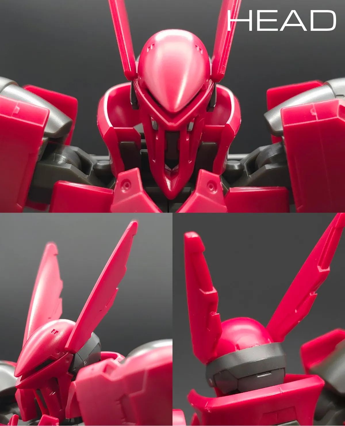 HG グリムゲルデ レビュー 頭部ディテール 01