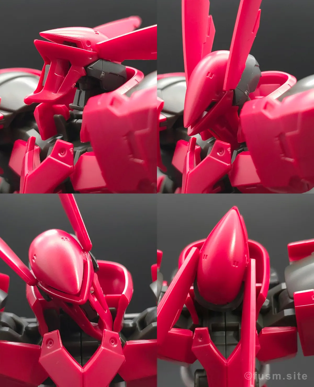 HG グリムゲルデ レビュー 頭部ディテール 可動域 01