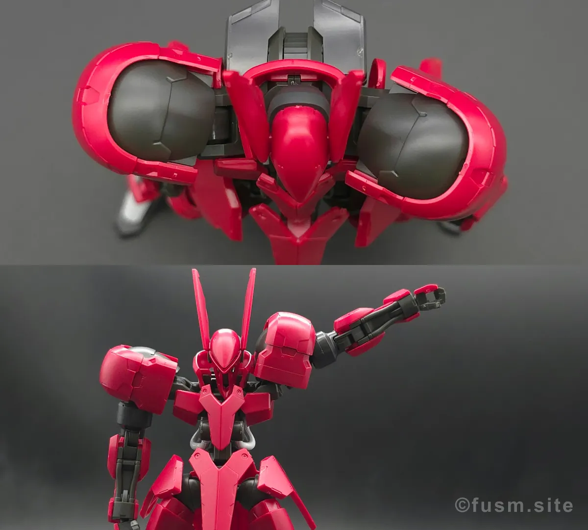 HG グリムゲルデ レビュー 肩ディテール 可動域 01