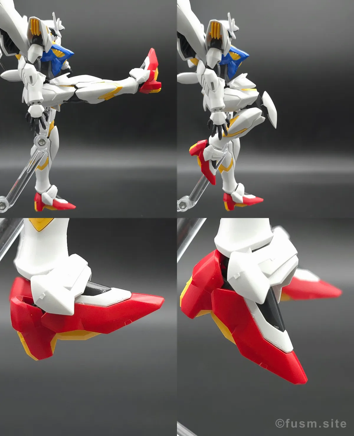 HG 1/144 ガンダム レギルス レビュー 脚部ディテール 可動域 01