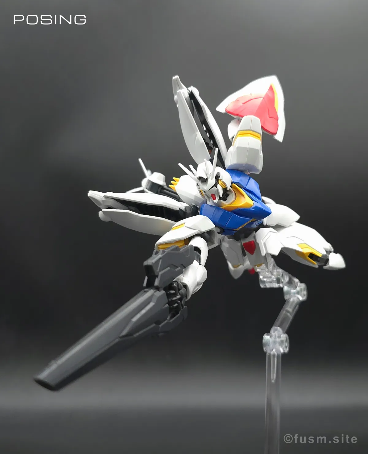 HG 1/144 ガンダム レギルス レビュー ポージング 02