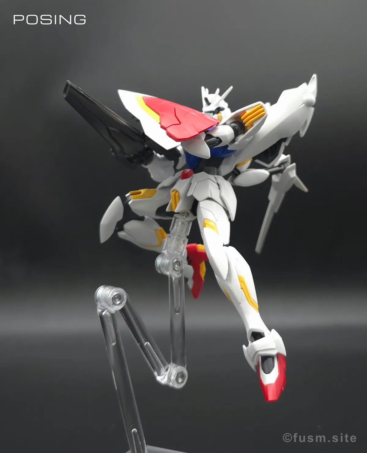 HG 1/144 ガンダム レギルス レビュー ポージング 03