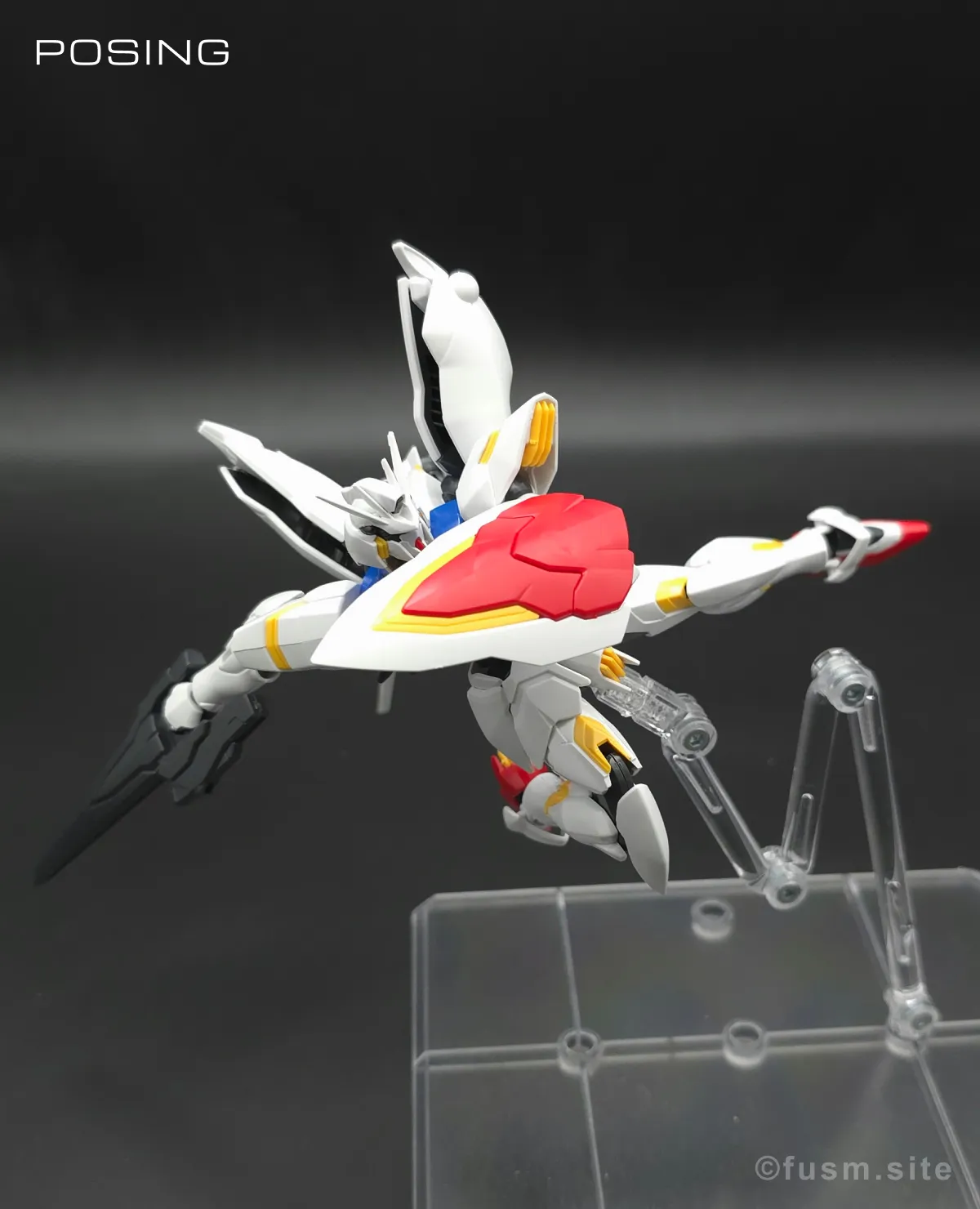 HG 1/144 ガンダム レギルス レビュー ポージング 04
