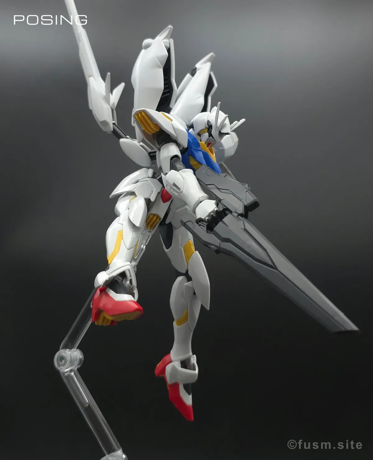 HG 1/144 ガンダム レギルス レビュー ポージング 05