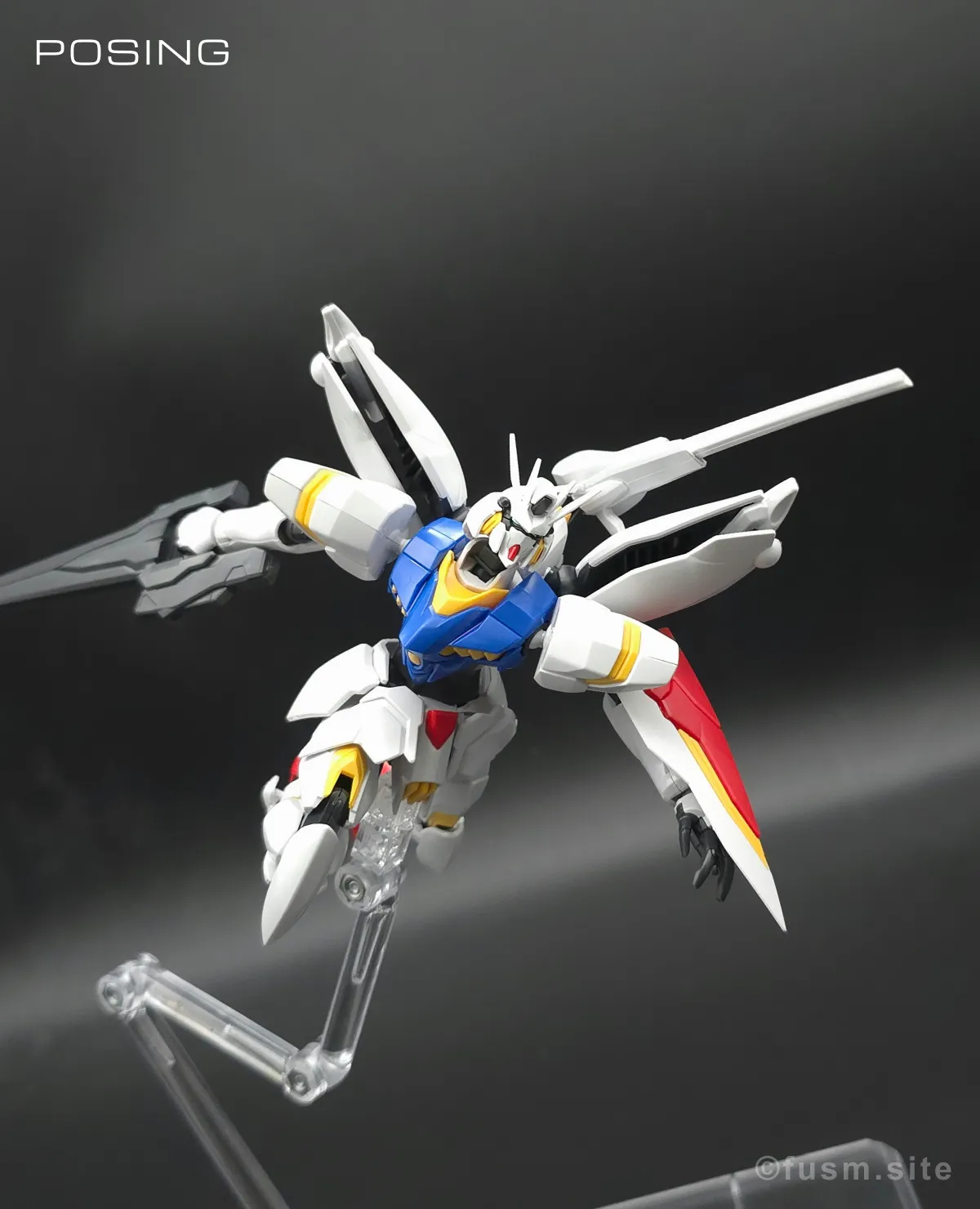 HG 1/144 ガンダム レギルス レビュー ポージング 06