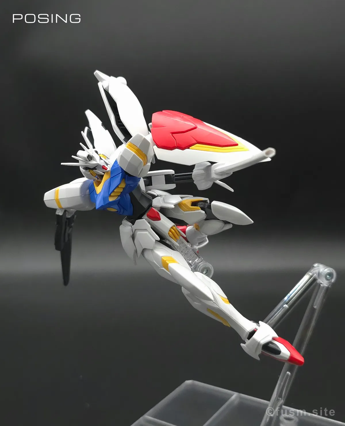 HG 1/144 ガンダム レギルス レビュー ポージング 07