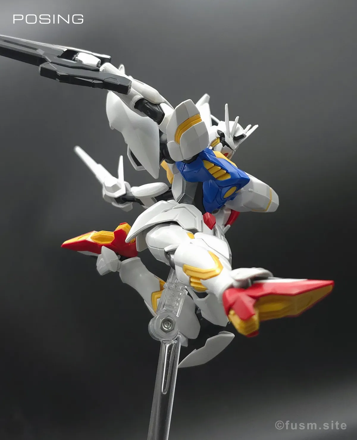 HG 1/144 ガンダム レギルス レビュー ポージング 08