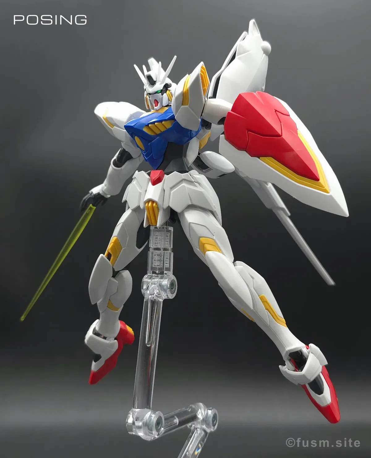 HG 1/144 ガンダム レギルス レビュー ポージング 09
