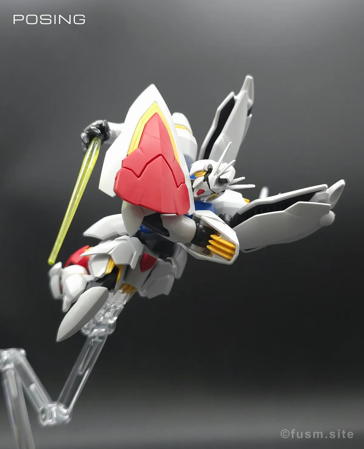 HG 1/144 ガンダム レギルス レビュー ポージング 10