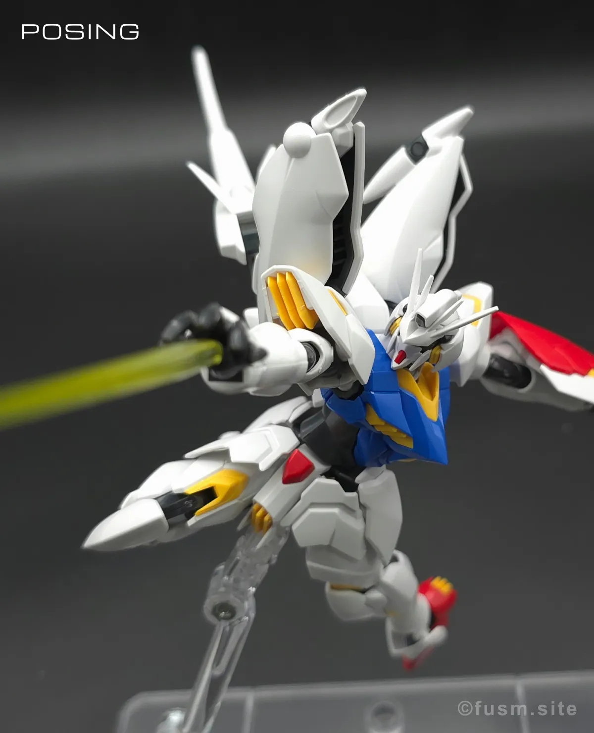 HG 1/144 ガンダム レギルス レビュー ポージング 11