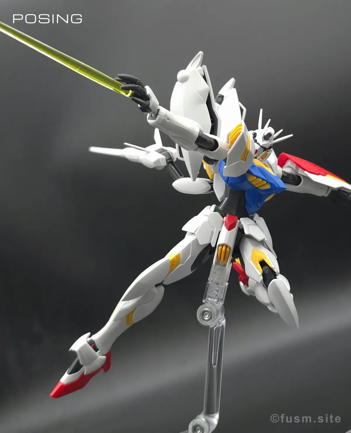 HG 1/144 ガンダム レギルス レビュー ポージング 12