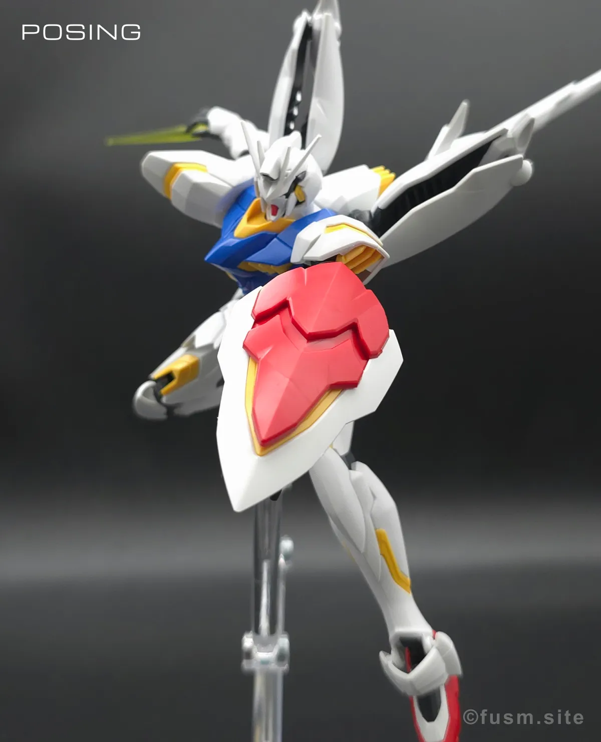 HG 1/144 ガンダム レギルス レビュー ポージング 13