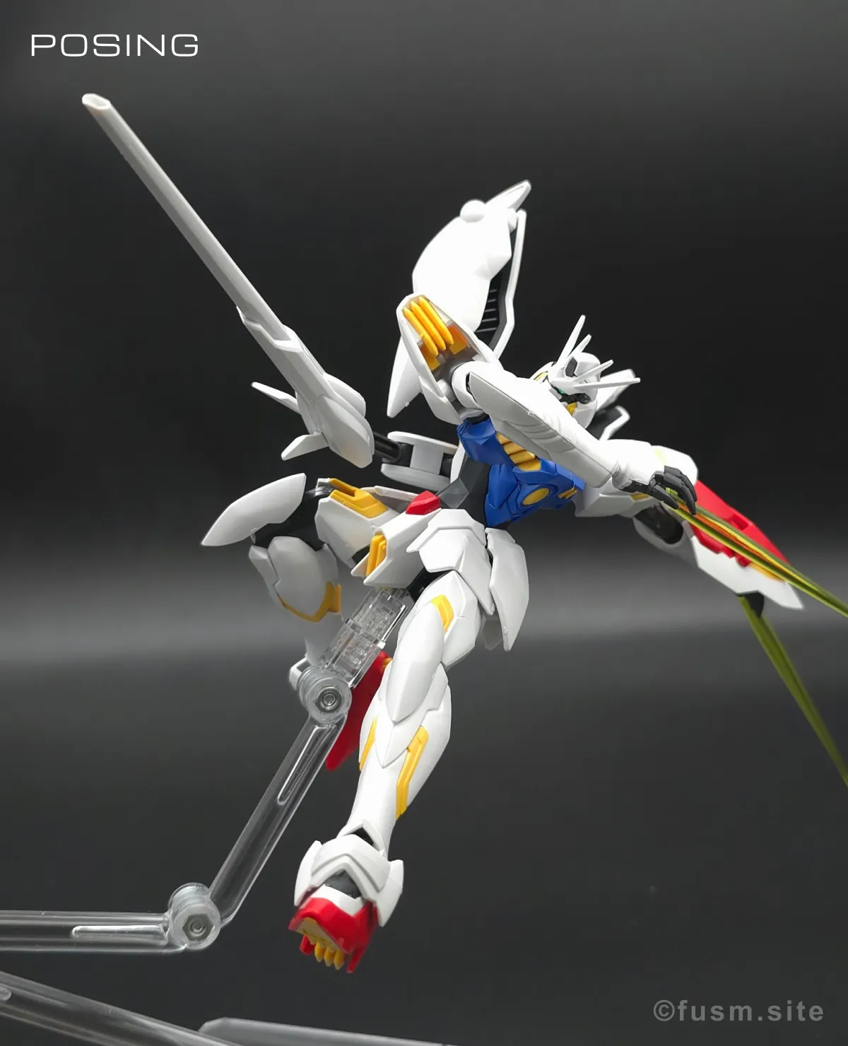 HG 1/144 ガンダム レギルス レビュー ポージング 14