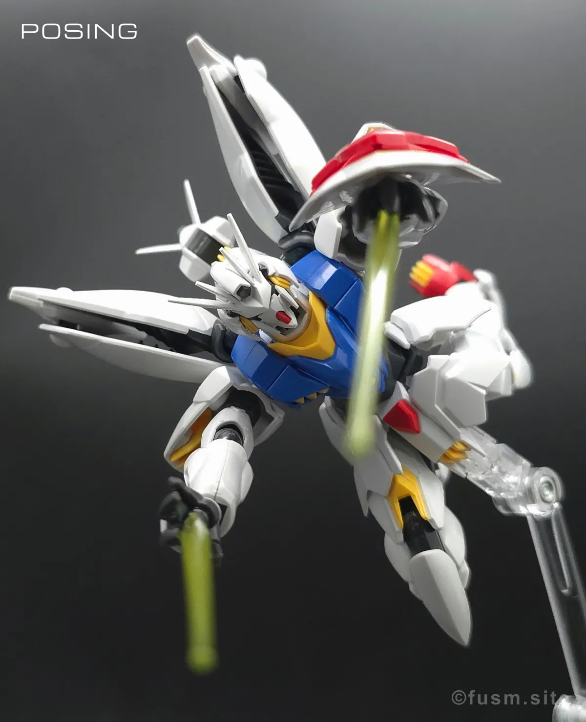HG 1/144 ガンダム レギルス レビュー ポージング 15