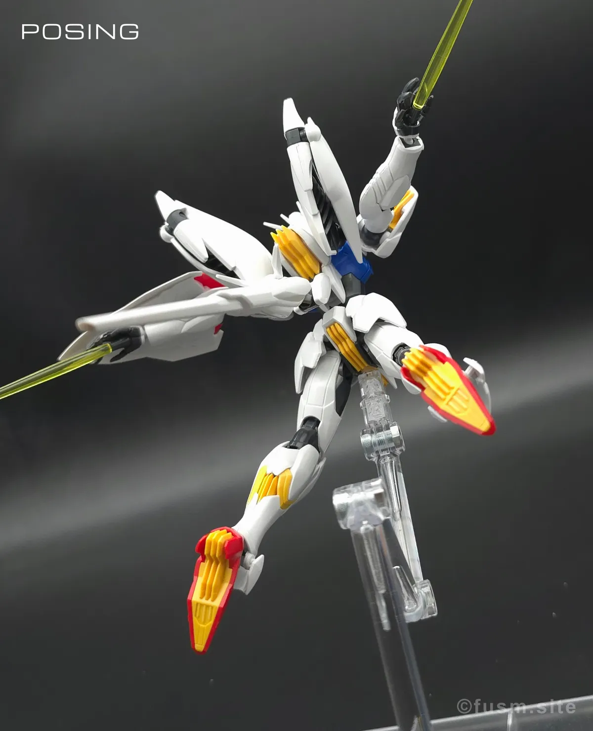 HG 1/144 ガンダム レギルス レビュー ポージング 16