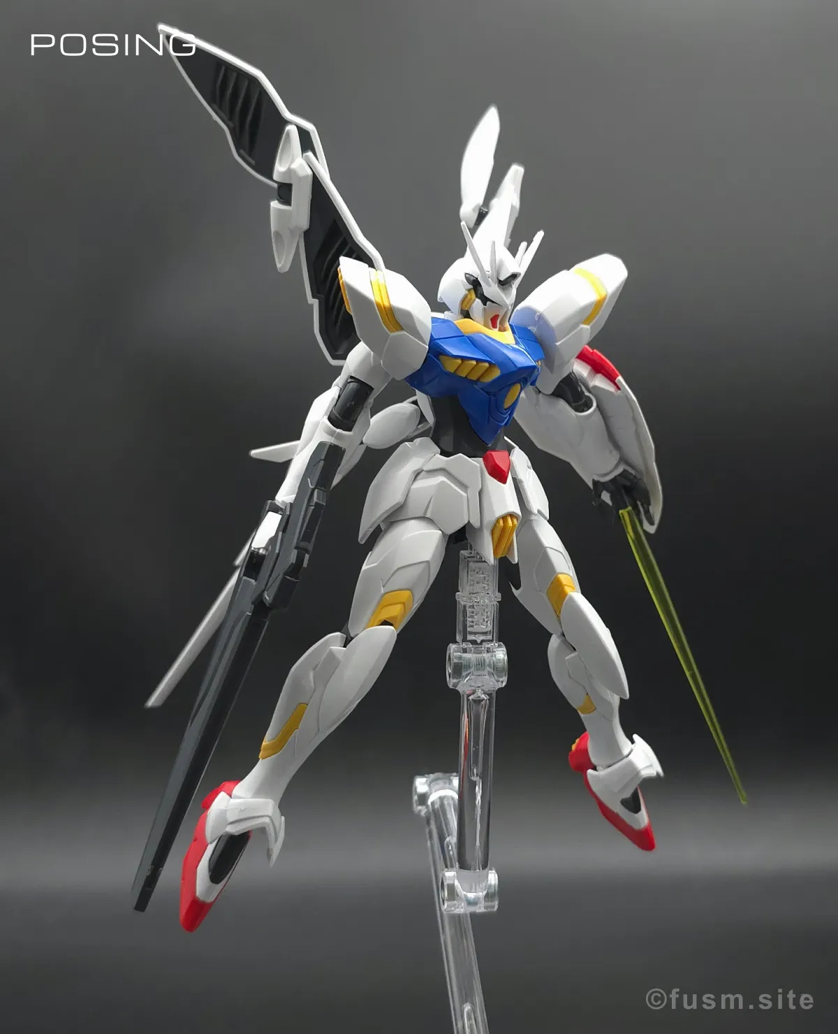 HG 1/144 ガンダム レギルス レビュー ポージング 20
