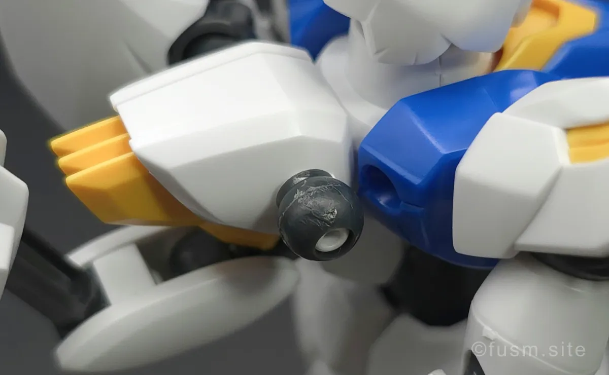HG 1/144 ガンダム レギルス レビュー 耐久力が弱い箇所 02