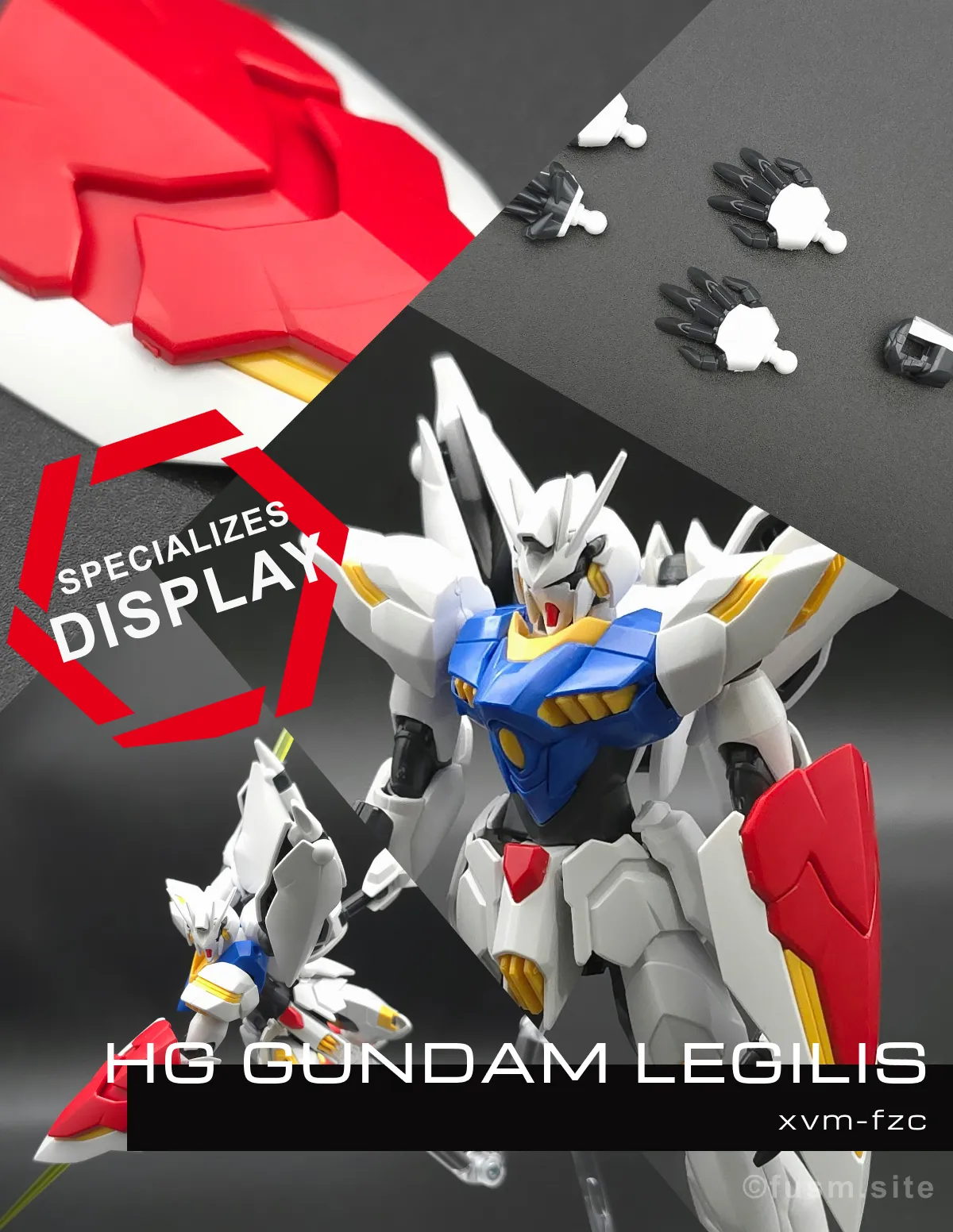 HG 1/144 ガンダム レギルス レビュー コラージュ 01