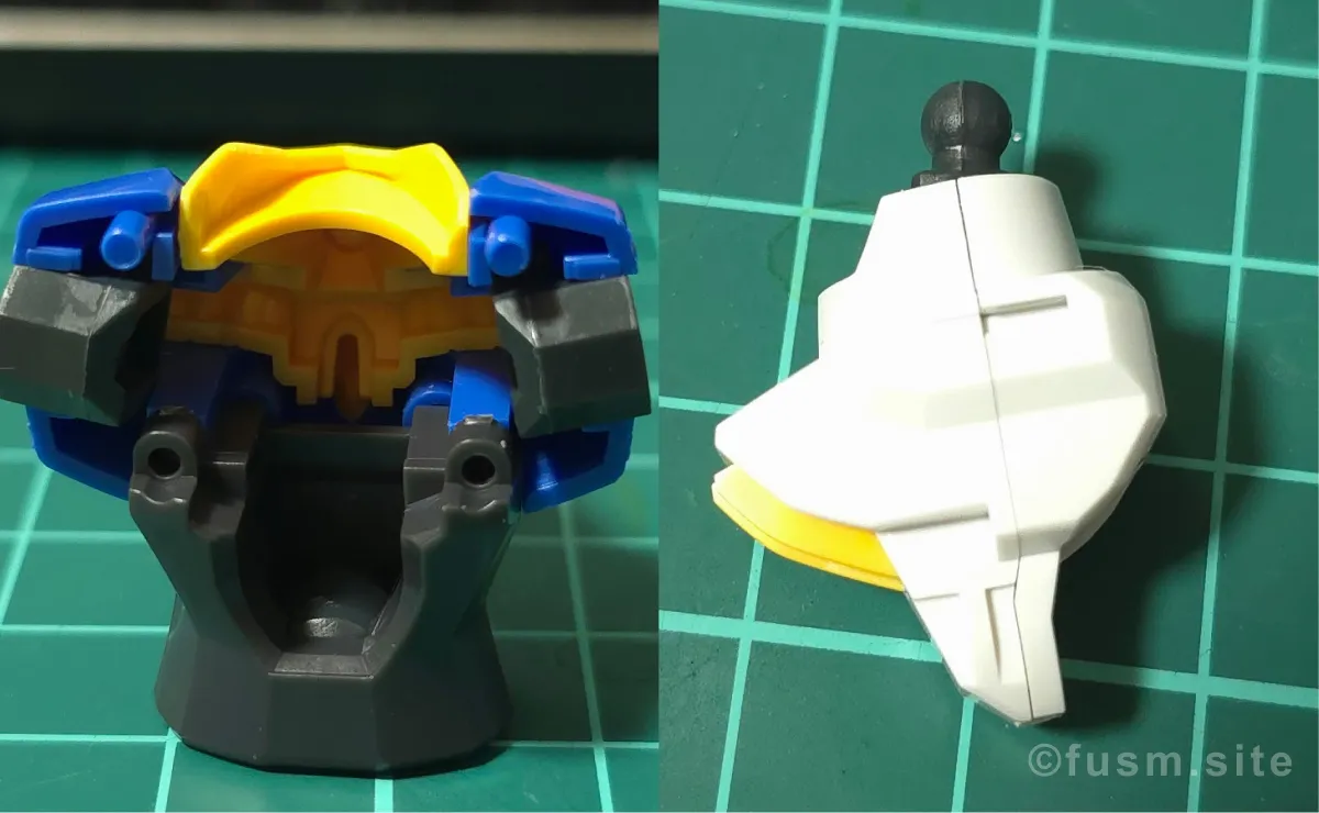 HG 1/144 ガンダム レギルス レビュー パーツ・構造・組み立て 01