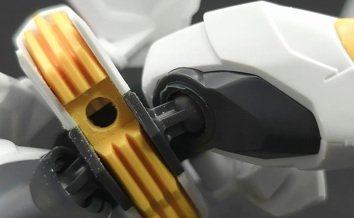 HG 1/144 ガンダム レギルス レビュー パーツ・構造・組み立て 07
