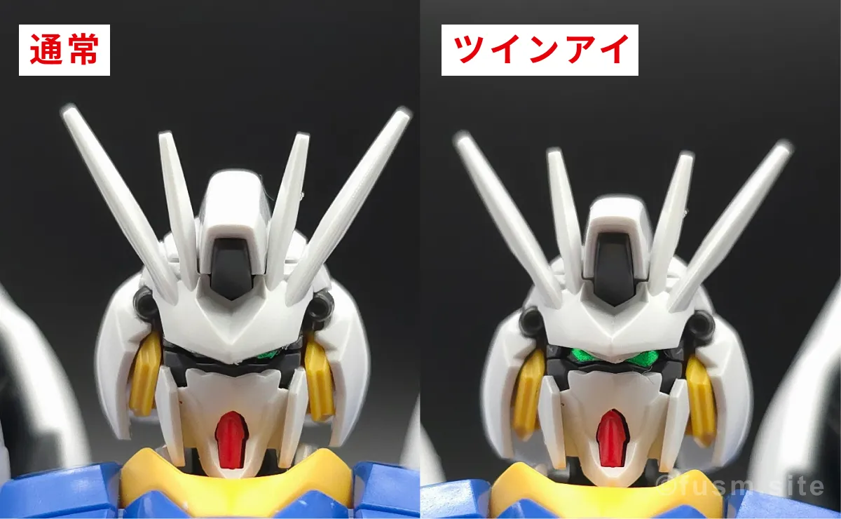 HG 1/144 ガンダム レギルス レビュー 頭部ディテール 02