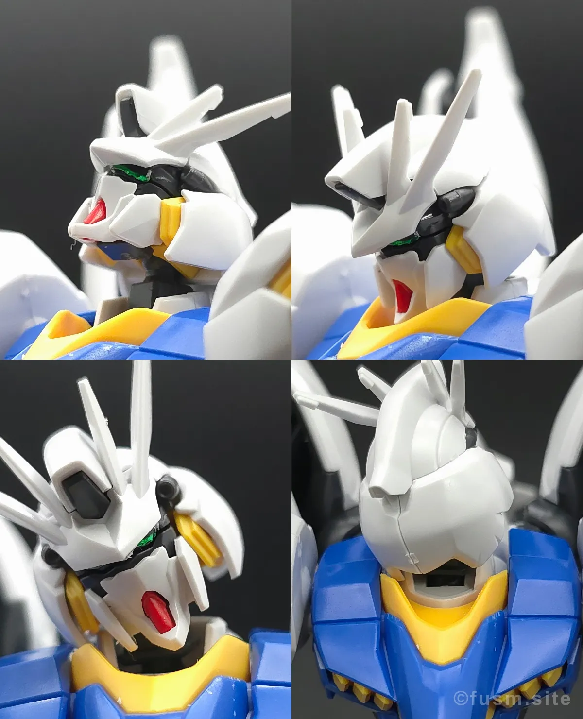 HG 1/144 ガンダム レギルス レビュー 頭部ディテール 可動域 01